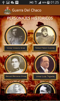 Guerra Del Chaco android App screenshot 3